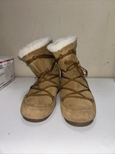 Moon boots tecnica brown suede - moon,