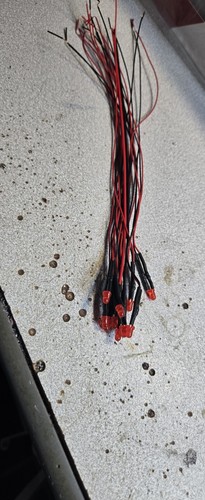 Kit leds rouge fixe 43 - 10, 1/43