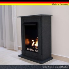 Ethanol Firegel Cheminee Camino Madrid Premium Granit noir +21 pièces ensemble