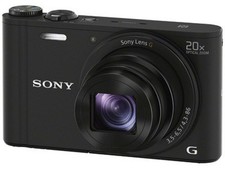 Appareil Photo Sony Cyber-Shot DSC-WX350 Digital Camera Black 18.2 MP