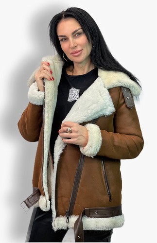 Cognac femme peau mouton - cognac,