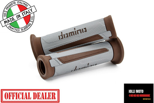 Poignées domino argent - domino, argent/marron