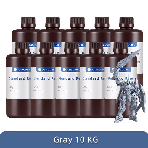 10kg gris anycubic résine - 10kg,
