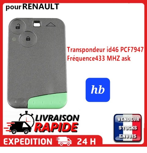 Carte clé avec électronique