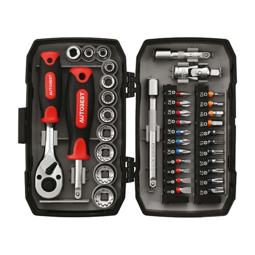 Coffret cliquet 38 - coffret,