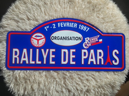 Plaque rallye 1er 2 - plaque,