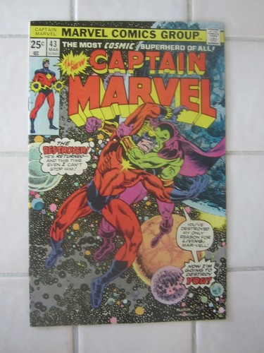 Captain marvel 43 comics - marvel,