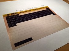 Yamaha RD350LCF 1WT RDLC 350 1986 micro fiche parts list catalogue microfiche