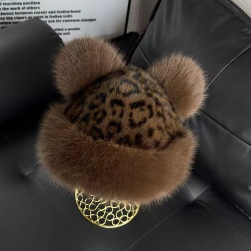 Femme fausse fourrure bonnet - femme,