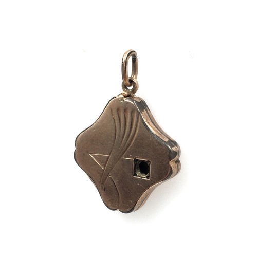 Pendentif art nouveau métal - art,