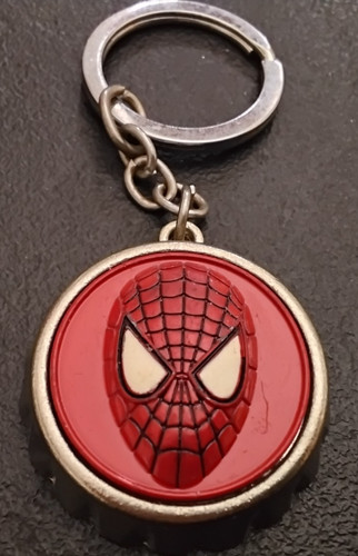 Porte clés spiderman forme - clés,