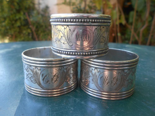 Lot anciens rond de - lot, 3
