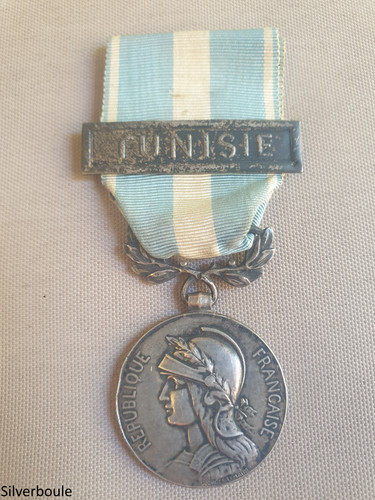 Medaille coloniale avec agrafe - avec,
