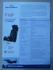 DOC PUB MARTIN BAKER EJECTION SEAT SCHLEUDERSITZE F16F SIEGE EJECTABLE RAFALE