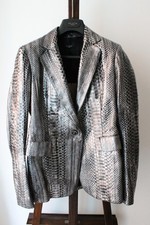 Alaïa veste en python taille