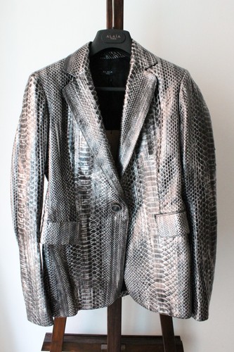 Alaïa veste python - python, taille