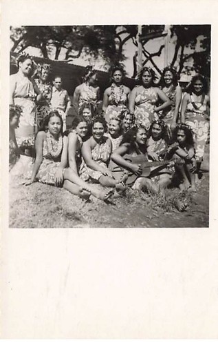 Tahiti danseuses tahitiennes - tahiti,