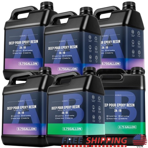 Deep pour epoxy resin - epoxy, kit