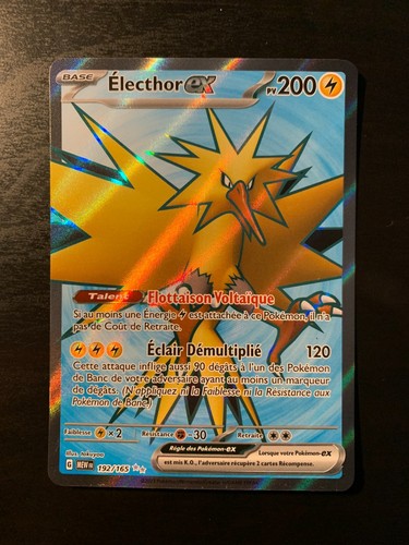 Carte pokémon electhor - electhor, ex