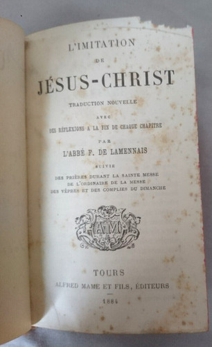 Ancien livre bible missel - ancien,