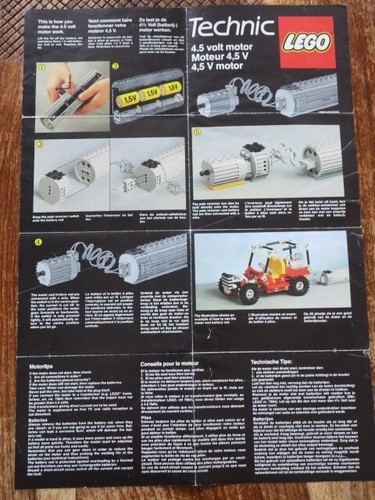 Notice poster lego technic - poster,