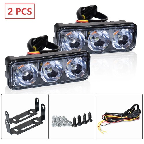 Feu jour 3led 800lm pour - feu,
