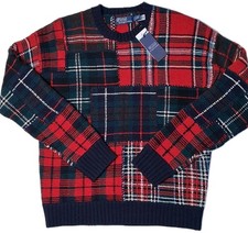 Polo Ralph Lauren  Pull Tartan Écossais S Neuf/ Plaid Jumper Size S BNWT