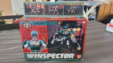 BANDAI 1990 - Figurine WINSPECTOR - WALTER TECTOR 2  - Complet Boîte Notice