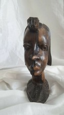 Sculpture tête femme - sculpture, de