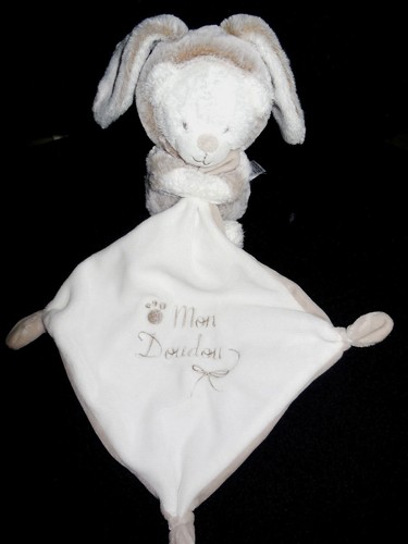 Mon doudou lapin ours - , mouchoir
