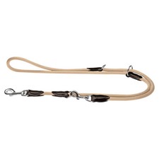 Hunter Laisse Réglable Freestyle Beige Pour Chiens, 3-Fois Réglable