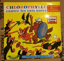 CHLOROPHYLLE contre les rats noirs 33T BD MACHEROT Le JOURNAL de TINTIN 