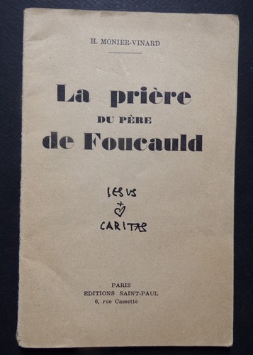 Prière du père de - la,