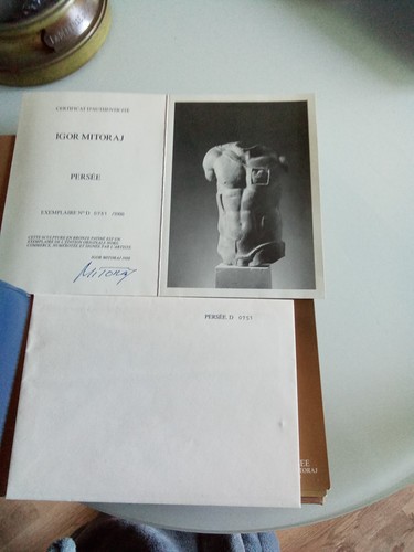 Bronze percée mitoraj - bronze,
