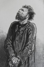 GAVARNI Lithographie originale