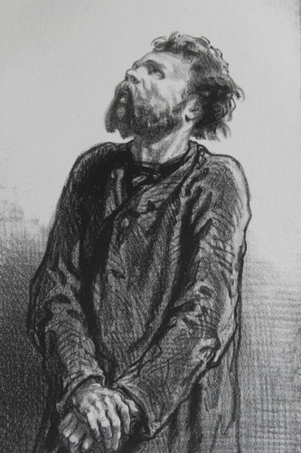 Gavarni lithographie originale - gavarni,