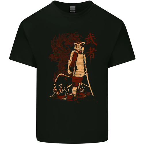 Shirt dragon guerrier - guerrier, loup