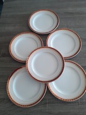 Lot de 6 assiettes anciennes