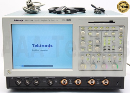 Tektronix tds7104 oscilloscope - tektronix,