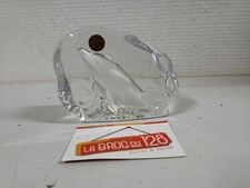 presse papier décoration DAUPHIN cristal d'Arques - propre