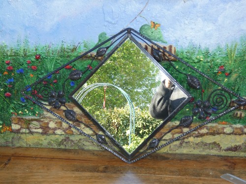 Miroir art deco - art, fer