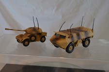 VEHICULES MILITAIRES SOLIDO AVEC DEFAUTS 1 VAB ET 1 PANHARD AML