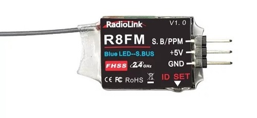 Récepteur voies r8fm - 8,