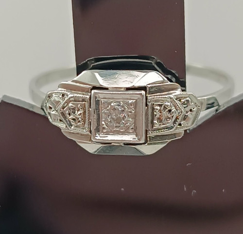 Ancienne bague art - 57,5,