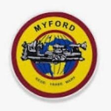 Stickers Myford ML7 tour