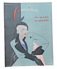 REVUE FEMINA Février 1932 La