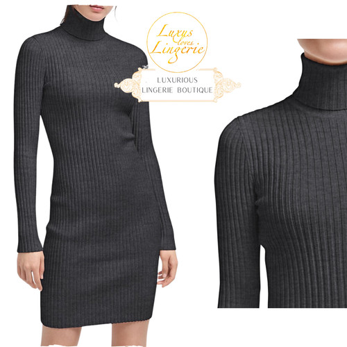 Mérinos rib robe wolford - rib,