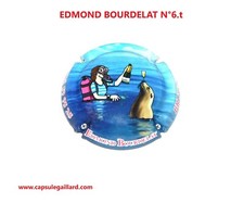 Capsule de champagne - EDMOND BOURDELAT - N°6.t
