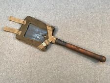 Pelle individuelle droite, étui toile type Allemand, fin de guerre, WW2