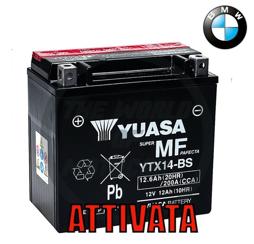 Batterie yuasa ytx14 v - batterie,